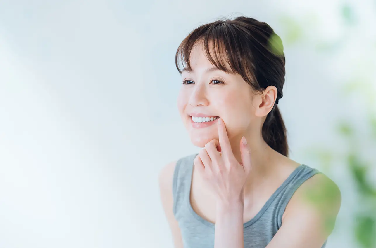 保険で白い歯に